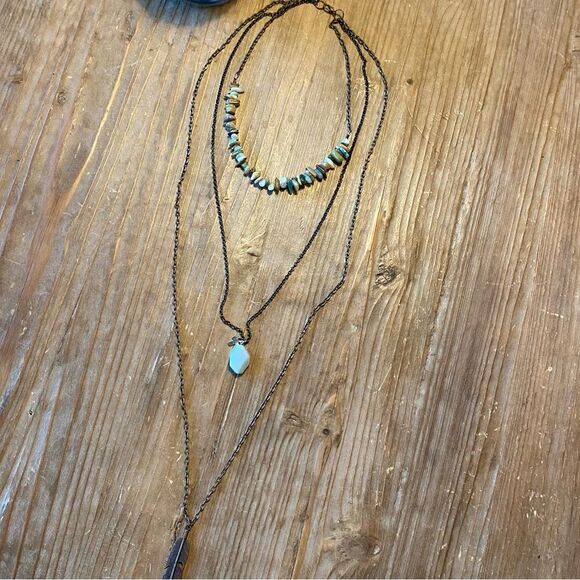 Multi Strand Necklace Handcrafted - Picture 1 of 7